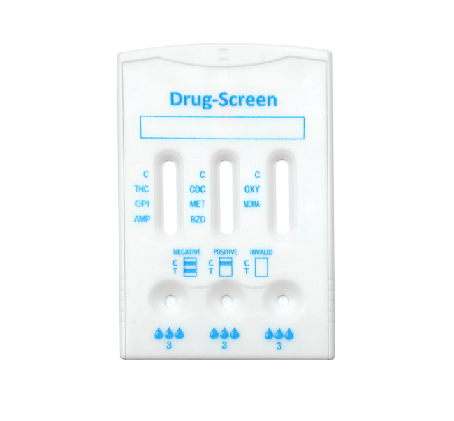 Тест-панель на определение 3 видов наркотических веществ MOP/OPI/MDPV (морфин, опиаты, метилендиоксипировалерон)