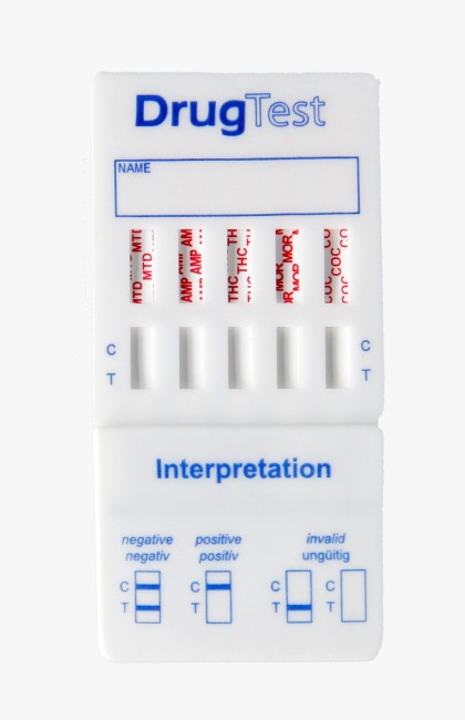 ТЕСТ-КАССЕТА НАРКОТЕСТ НА 10 НАРКОТИЧЕСКИХ ВЕЩЕСТВ