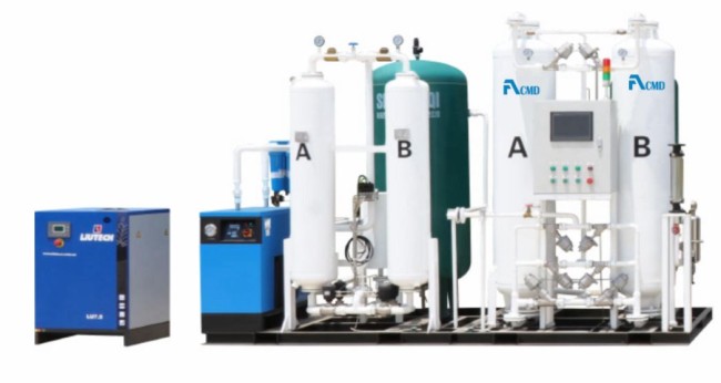 Кислородный генератор HDFO-10 в установочном контейнере