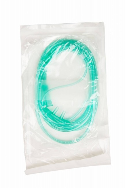 Кислородная носовая канюля для взрослых с трубкой 5 м. Кислородная носовая канюля для взрослых с трубкой 5 м.