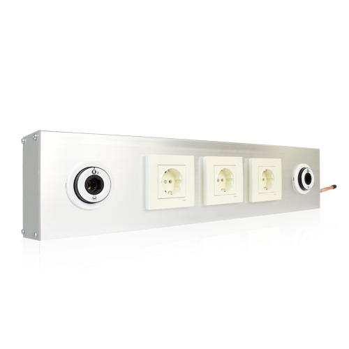 Консоль с двумя газовыми клапанами