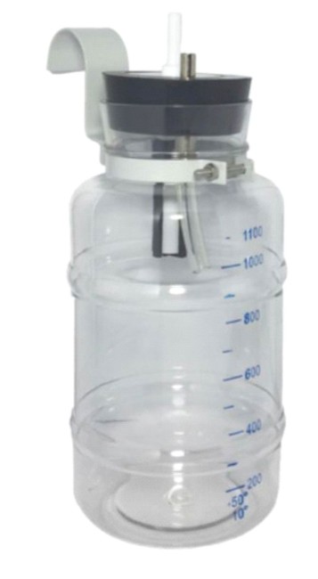 Бутыль сборная для вакуумной аспирации автоклавируемая, 1 литр