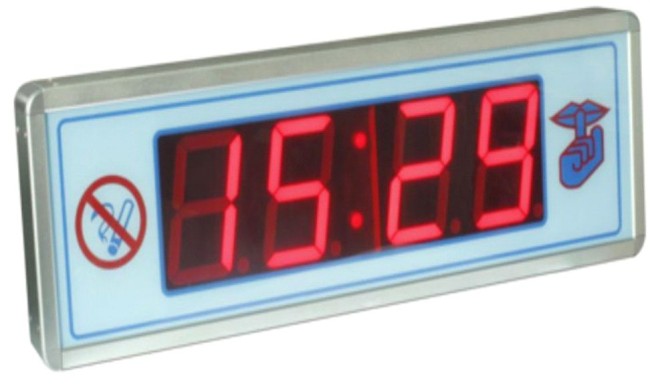 Светодиодный экран для системы вызова медсестры (часы и информация о вызовах) Светодиодный экран для системы вызова медсестры (часы и информация о вызовах)