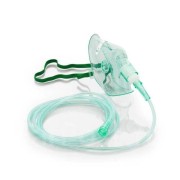 Маска кислородная для взрослых с трубкой 3 м. Маска кислородная для взрослых с трубкой 3 м.